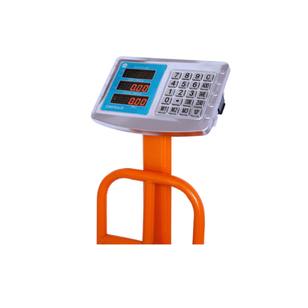 60KG Digital Platform Scale Emerald – Price Computing, Red LED, Iron & Steel Body