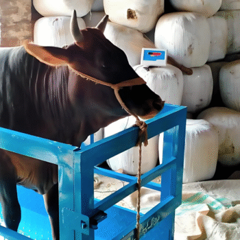 LIVESTOCK-1000 Portable Weighing Scale – Custom Size, 1 Ton Capacity