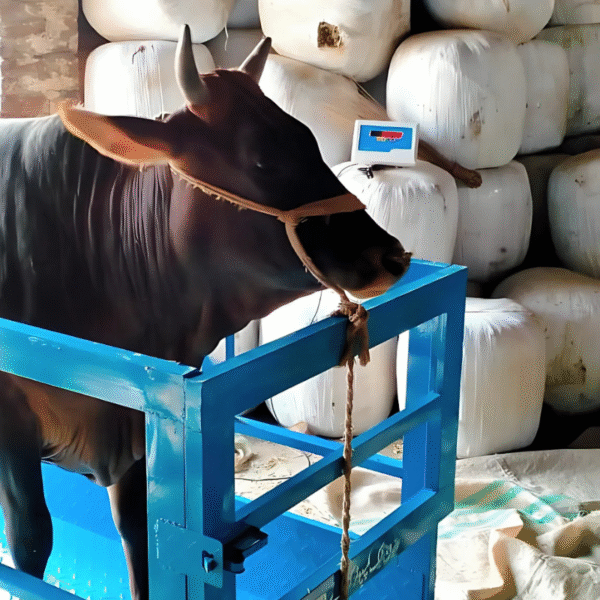 LIVESTOCK-1000 Portable Weighing Scale – Custom Size, 1 Ton Capacity