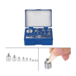17Pcs Precision Calibration Weight Set (10mg–100g) with Storage Case & Tweezer