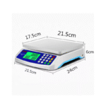 40KG/1G Precision Digital Price & Counting Scale – LCD Display, Multi-Unit, for Retail, Home, or Commercial Use