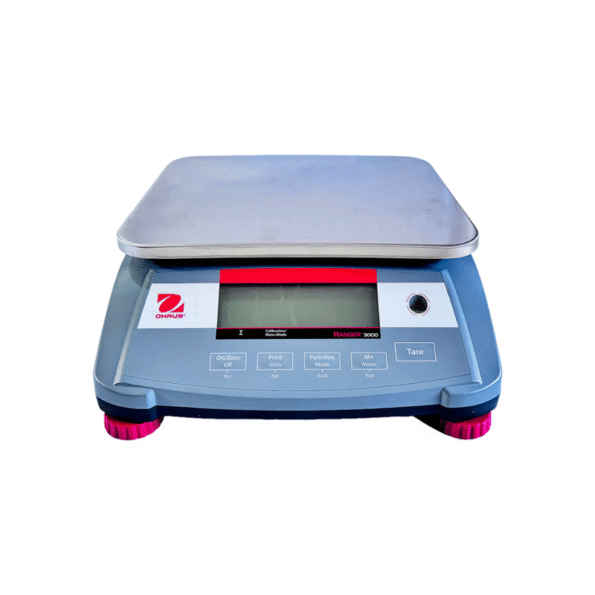 R31P6 Ranger 3000 Compact Bench Scale – LCD Display with 30-Item Memory