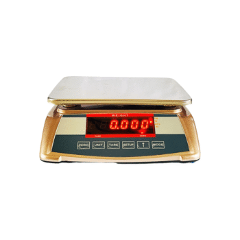 Counter Scale for Bakeries – Red LED Display with Built-in Battery & Counting Function