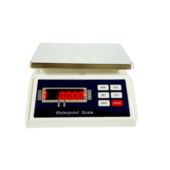 Waterproof Counter Scale – Double Display with RS-232C Interface & Piece Counting